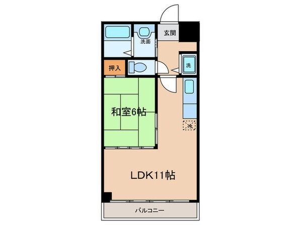 ガーデンヒルズ明正の物件間取画像